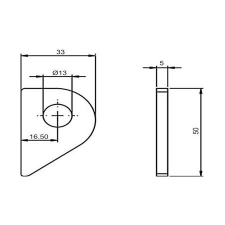 Konya Tipi Küçük D Menteşe