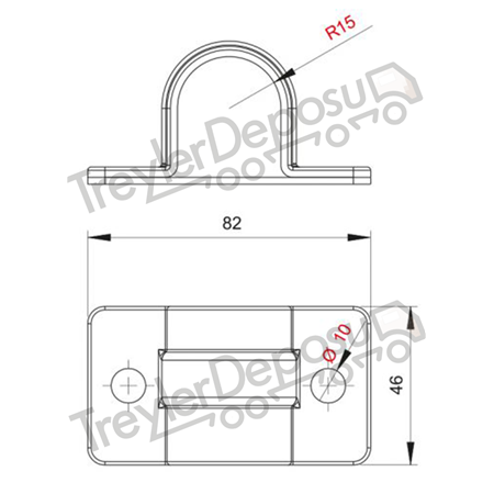 Küçük Boru Yuvası Galvaniz 27 mm