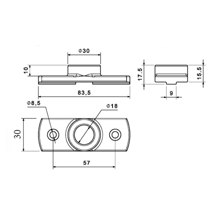 Gizli Sistem Üst Parçası (Çinko+Geomet)