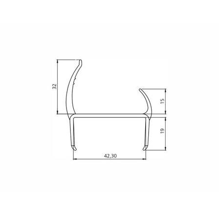 42 mm PVC Fitil 3,2 Metre