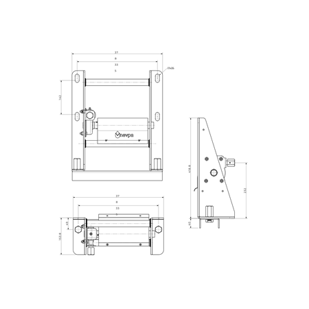 Pilot Stepne Taşıyıcı 335mm Uzun